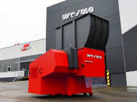 Single-Shaft Shredder processes variety of plastics