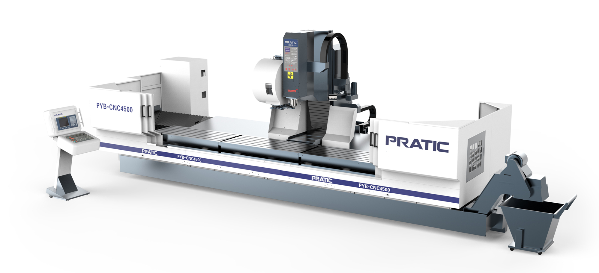 Long Profile CNC Machining Center with moving column